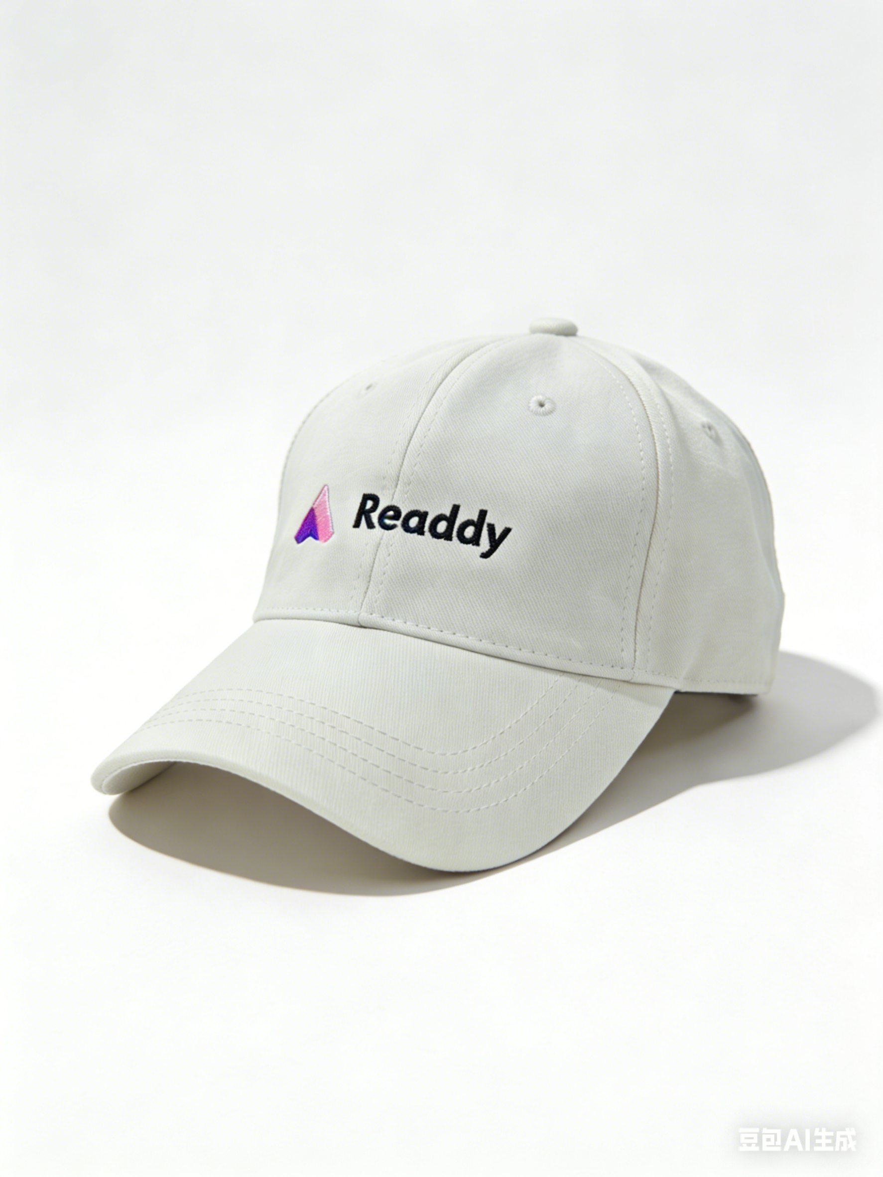Readdy Minimalist White Sports Cap